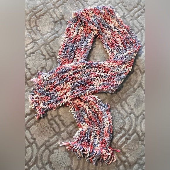 Source Unknown Accessories - Chunky Knit Loop Scarf Multicolor Infinity Soft Cozy Winter